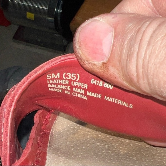 American Eagle Sandals Womens 5M Red Leather Vintage Platform Flip Flop Thong - Picture 11 of 11
